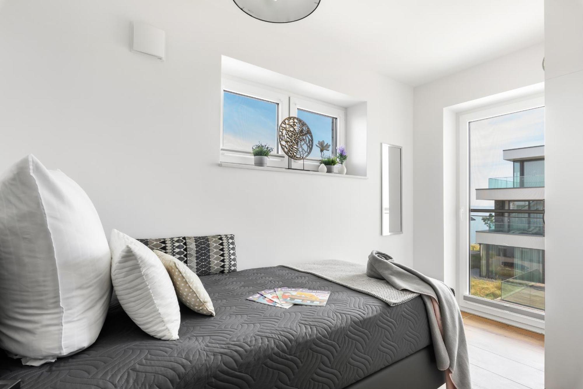 Brise- Direkt Am Wasser, Hafenblick, Fahrstuhl, Sauna, Ueberdachter Balkon Olpenitz Esterno foto